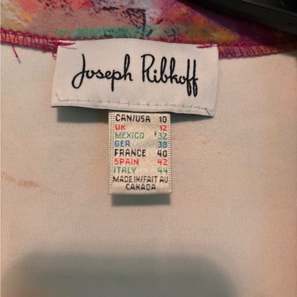 Joseph Ribkoff Colorful Abstract Women's Jacket - Picture 2 of 4